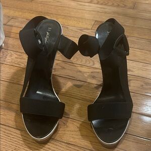 3.1 Phillip Lim Black Strappy Heels